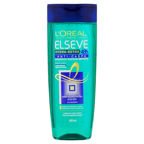 Shampoo Elseve Hydra Detox Ant/Csp 400Ml - Elseve