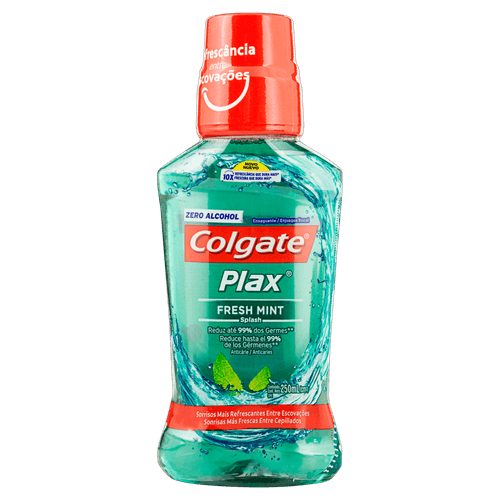 Enxag Bucal Plax Fresh 250Ml - Colgate Plax