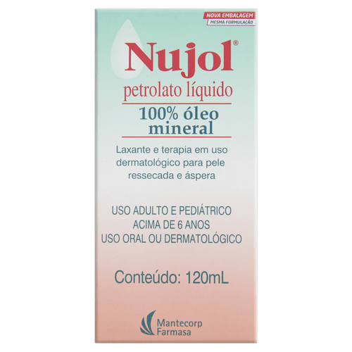 Nujol Óleo Mineral 120ml
