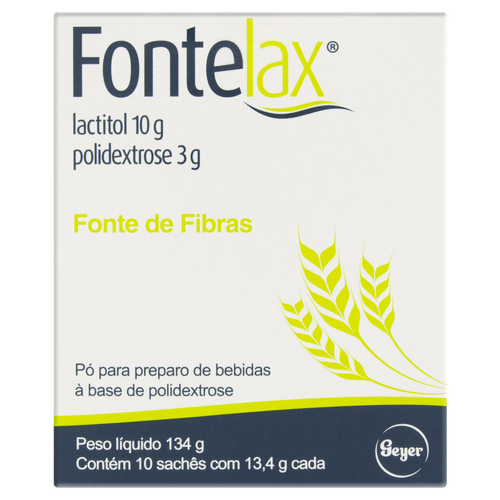 FonteLax Fonte de Fibras 13,4g - 10 Sachês