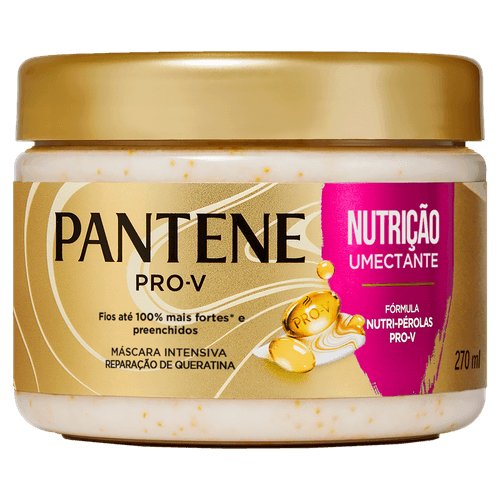 Máscara de Tratamento Capilar Pantene Liso Extremo - 270ml