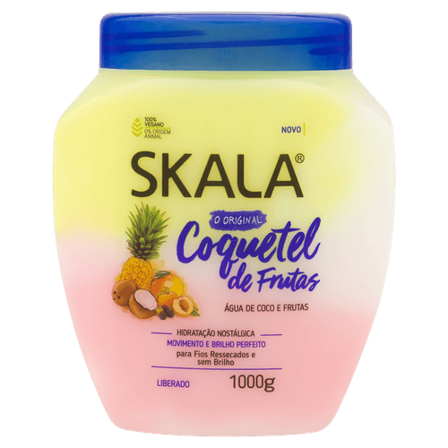 Creme de Tratamento Skala Coquetel de Frutas Pote 1000g