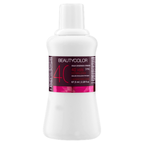 Água Oxigenada Beauty 40 Volume 75Ml - Beauty Color