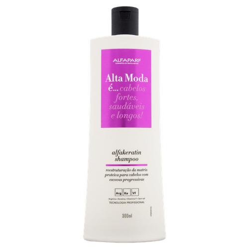 Shampoo Alfakeratin Altamoda 300Ml - Altamoda