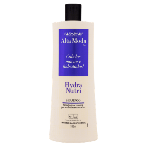 Shampoo Alfaparf Alta Moda É... Hydra Nutri Frasco 300ml