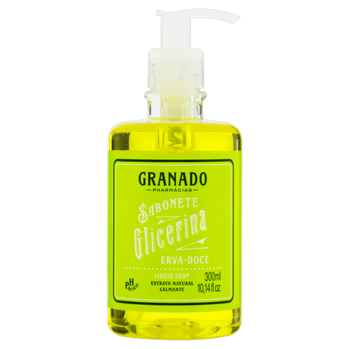Sabonete Líquido Glicerina Erva Doce 300Ml - Granado