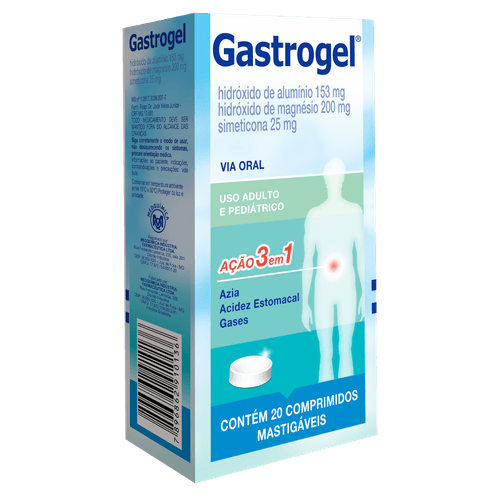 Gastrogel 20 Comprimidos