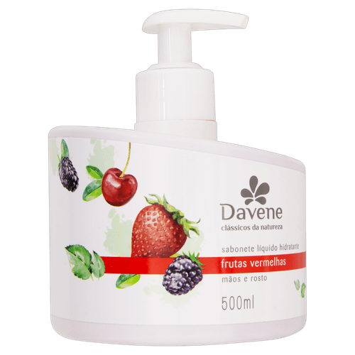 Sabonete Líquido Hidratante Frutas Vermelho 500Ml
