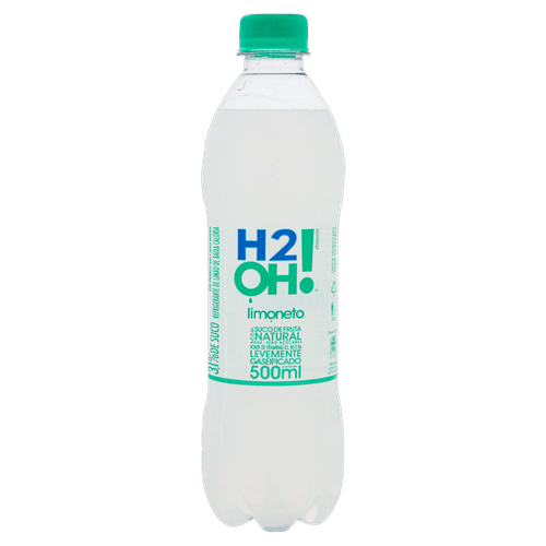 Refrigerante H2Oh Limoneto Pet 500Ml - H2O Evolution