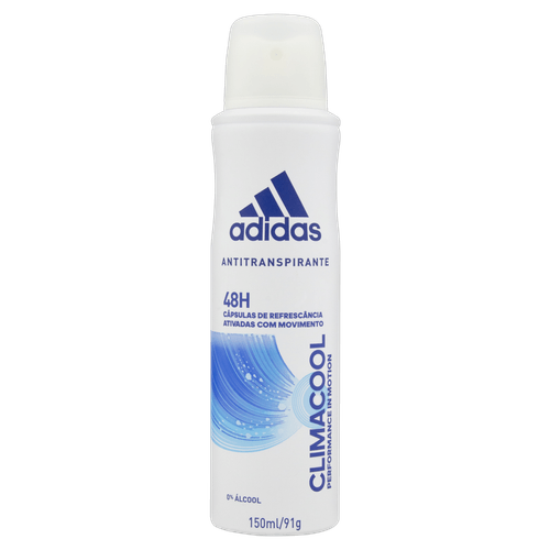 Desodorante Adidas Aerosol Climacool Fem 150Ml - Adidas