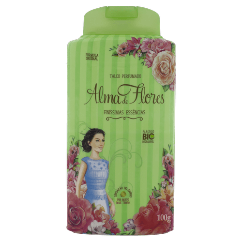 Talco Alma De Flores Classic 100G - Alma De Flores