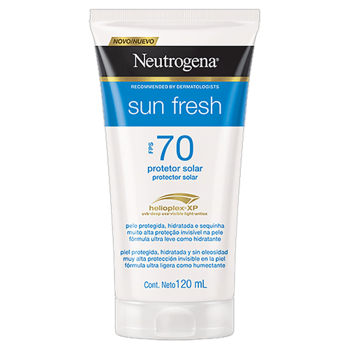 Protetor Solar Neutrogena Sun Fresh - FPS 70 - 120ml