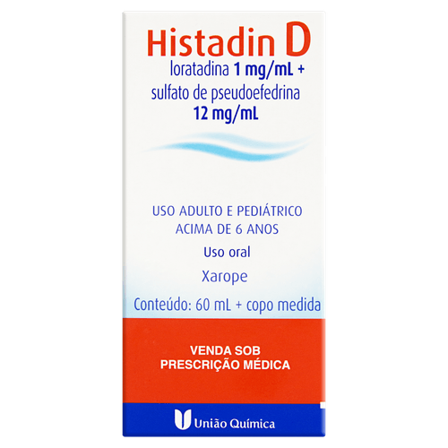 Histadin D 1 + 12mg Xarope 60ml