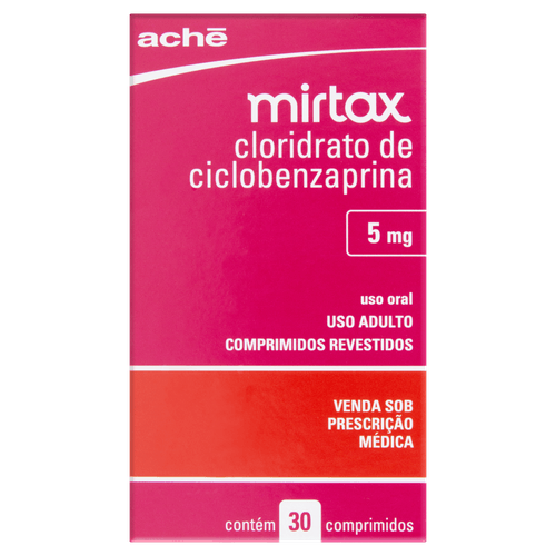 Mirtax 5mg 30 Comprimidos