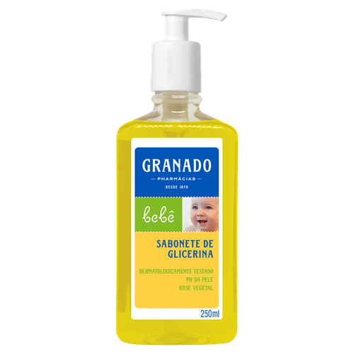 Sabonete Líquido Granado Bebê Glicerina Tradicional - 250ml