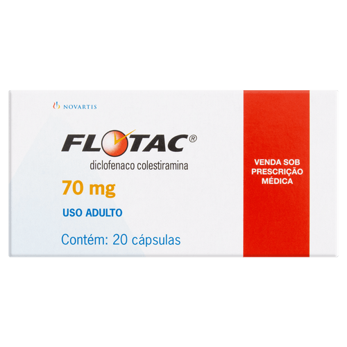 Flotac 70mg 20 Cápsulas