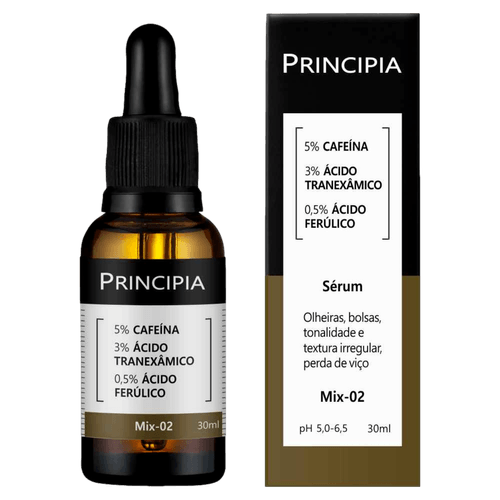 Sérum Anti Idade Cafeína Mix-02 Principia 30ml