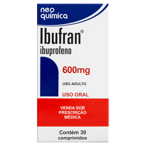 Ibufran 600mg 30 Comprimidos