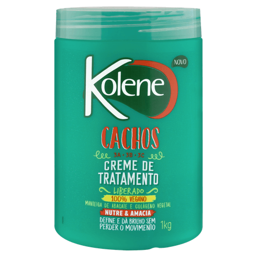 Creme de Tratamento Kolene Cachos Pote 1kg
