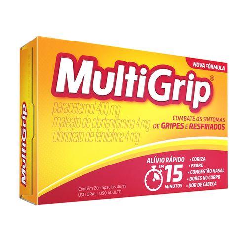Multigrip Antigripal - 20 Cápsulas
