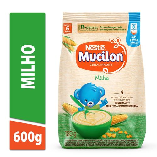 Cereal Infantil Mucilon Milho 180g