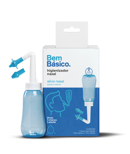 Higienizador Nasal Bem Básico Solução Salina Bem Básico 50ml Spray Nasal 1 Unidade