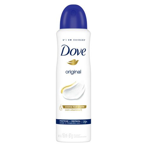 Desodorante Antitranspirante Aerosol Dove Original - 150ml