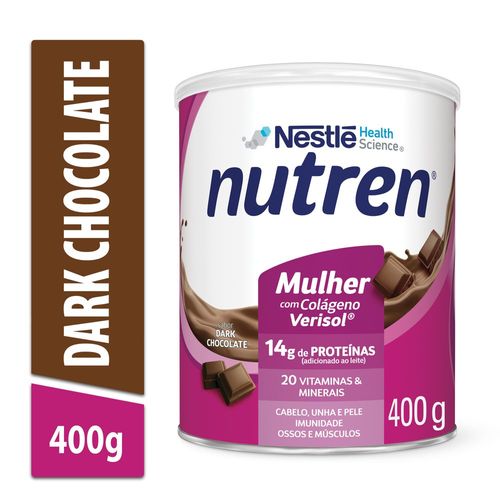 Complemento Alimentar Nutren Mulher Dark Chocolate 400g