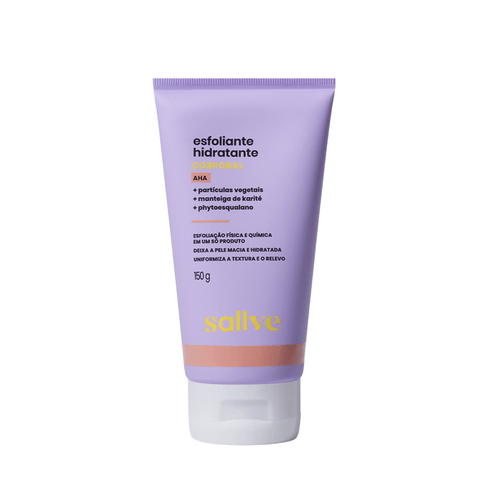 Esfoliante Corporal Sallve com Ácido Lático 150g