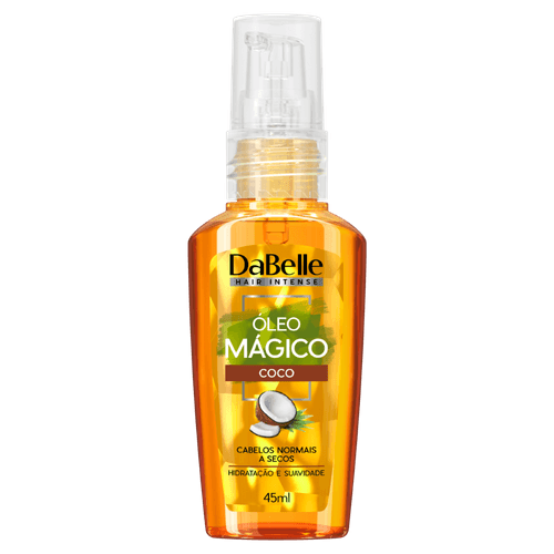 Óleo Capilar Mágico Dabelle Coco - 45ml