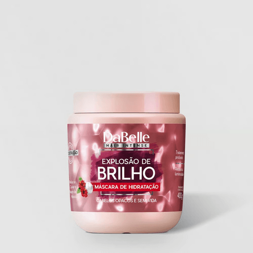 Máscara Capilar de Hidratação DaBelle Hair Explosão de Brilho - 400g