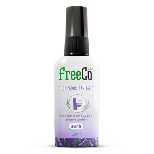 Freecô Bloqueador de Odores Sanitários Lavanda - 60ml