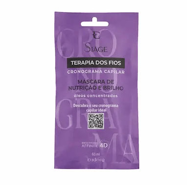 Máscara de Nutrição Eudora Siàge Terapia dos Fios Cronograma Capilar - 60ml