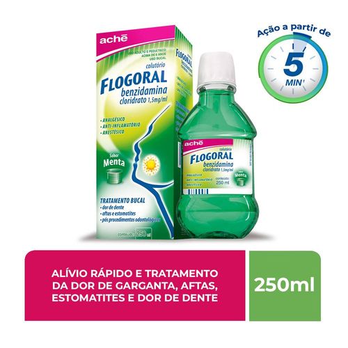 Flogoral Colutorio Menta - 250ml