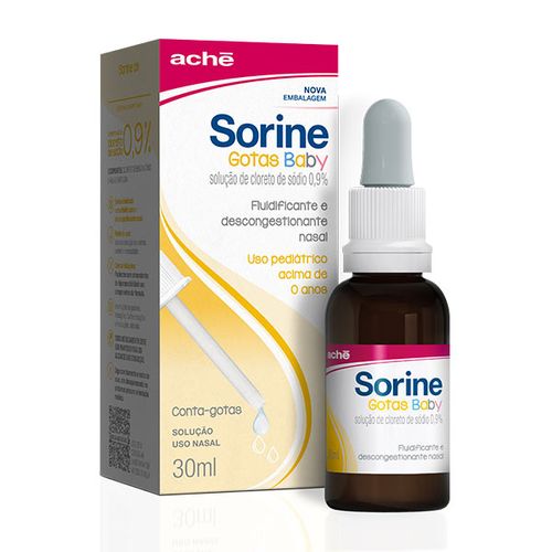 Sorine Solução Nasal Infantil - 30ml