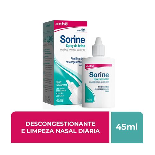 Sorine Spray Nasal de Bolso Aché - 45ml
