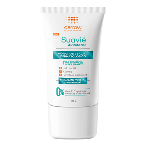 Hidratante Facial Darrow Suavié Aquasensi 40g Bisnaga
