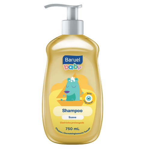 Shampoo Infantil Suave Baruel Baby  - 750ml