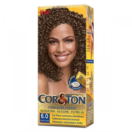 Tintura Niely Cor&Ton Louro Escuro 6.0 - 180g