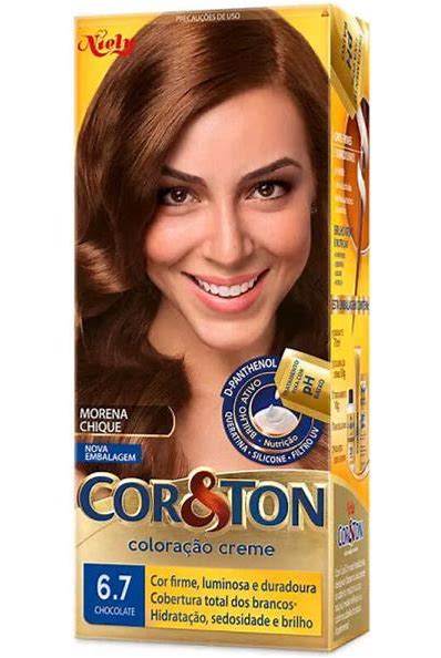 Tintura Niely Cor&Ton Chocolate 6.7 - 180g