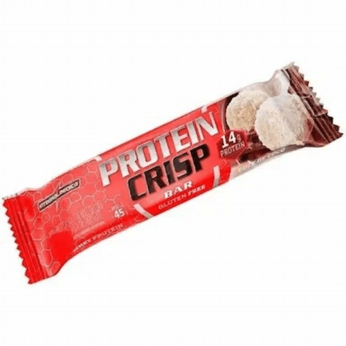 Barra de Proteína Doce de Coco Integralmedica Whey Protein Crisp Bar - 45g