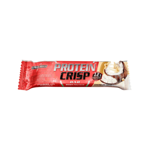 Barra de Proteína Creme de Coco Integralmedica Whey Protein Crisp Bar - 45g