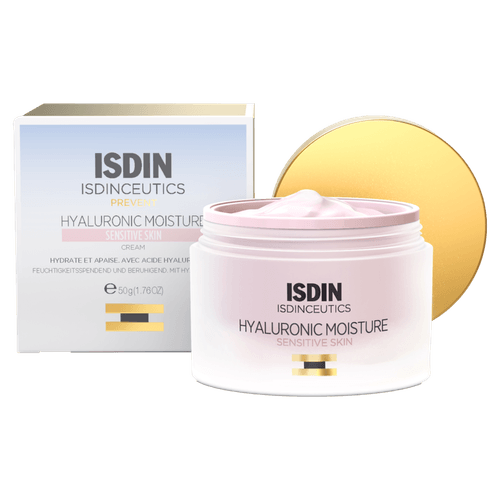Hidratante Facial Pele Sensível Isdin Isdinceutics Hyaluronic Moisture Sensitive Skin -50g