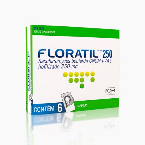 FLORATIL AT 250MG 6CPS