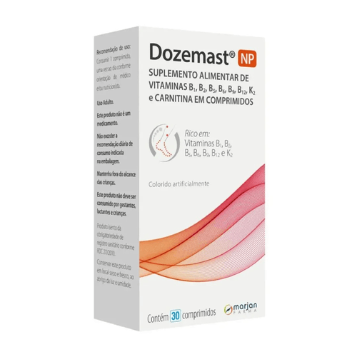 Suplemento Alimentar Dozemast NP - 30 Comprimidos