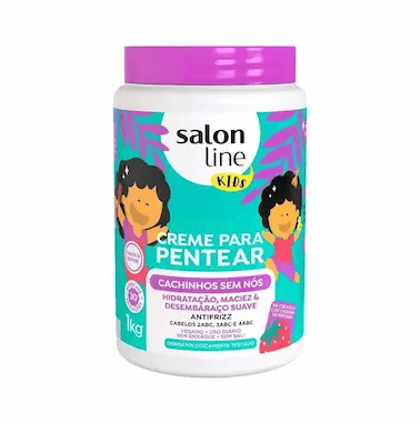 Creme para Pentear Kids Cachinhos Sem Nós Salon Line 1kg