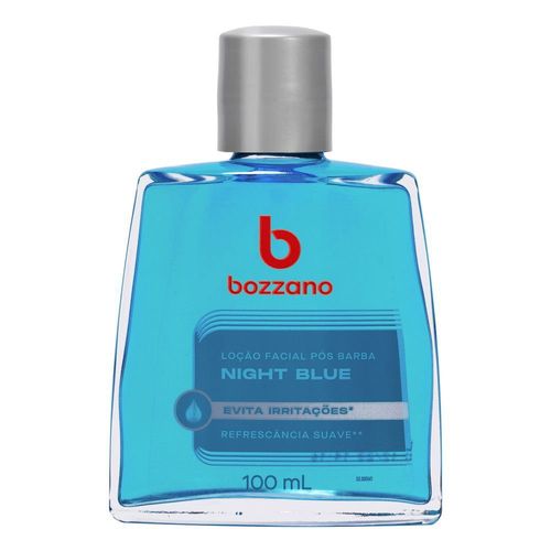 Loção Pós-Barba Facial Night Blue Bozzano Frasco 100ml