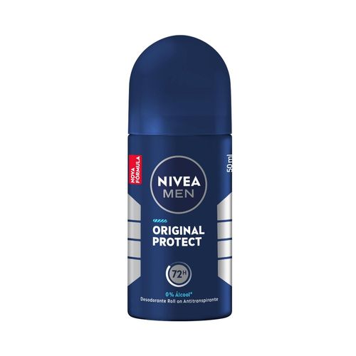 Desodorante Antitranspirante Roll On NIVEA Original Protect 50ml