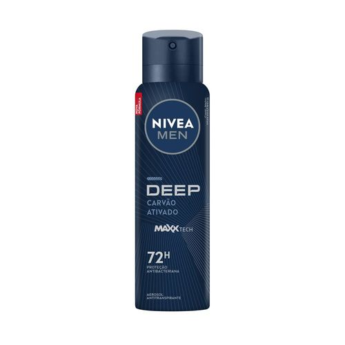 Desodorante Antitranspirante Aerosol NIVEA MEN DEEP Original 150ml