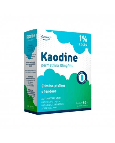 Kaodine 10ml Geolab Loção - 60ml